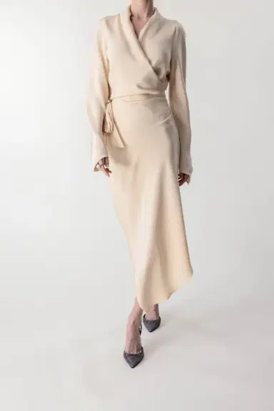 PETER COHEN Victor Dress - Tusk | Thumbnail 2