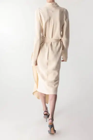 PETER COHEN Victor Dress - Tusk | Thumbnail 4