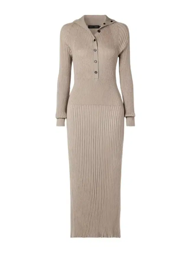 Maeve Ribbed Merino Wool And Silk-blend Midi Dress