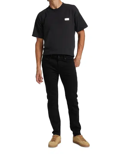 7 For All Mankind Men's Slimmy Airweft Slim-Fit Tapered Jeans | Thumbnail 2