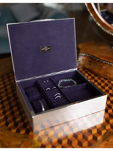 Wolf Silver Watch, Jewelry, & Legacy Box | Thumbnail 8 Wolf Silver Watch, Jewelry, & Legacy Box | Thumbnail 8
