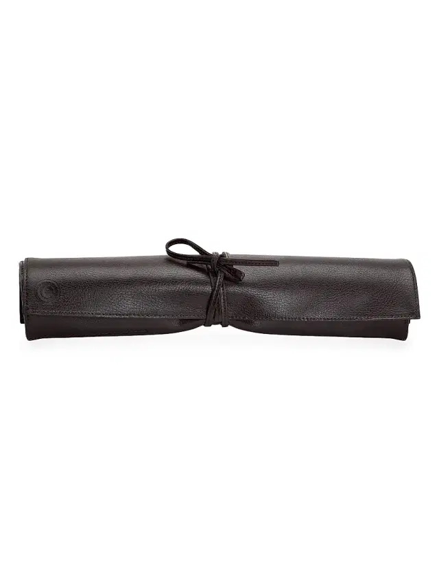 Wolf WOLF x WM Brown Knife Roll - Brown