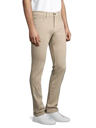 PAIGE Lennox Stretch Slim-Fit Jeans - Toasted Almond | Thumbnail 4