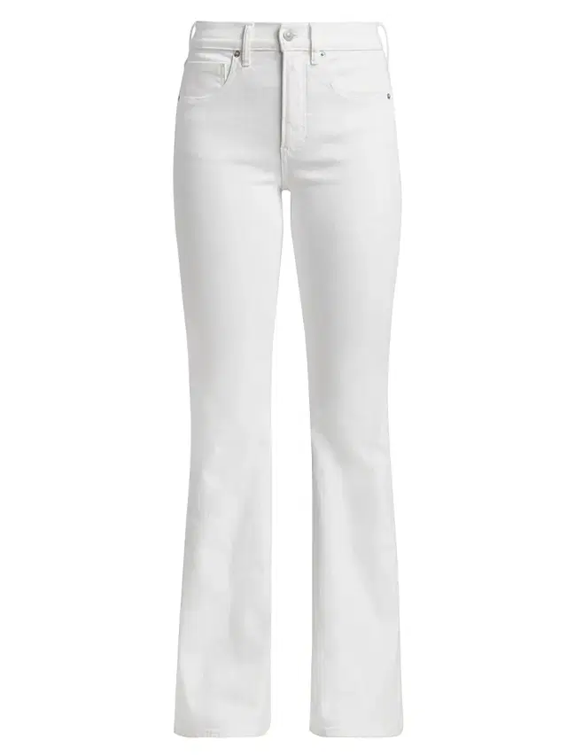 Women's Beverly High-Rise Skinny Flare Jeans - White