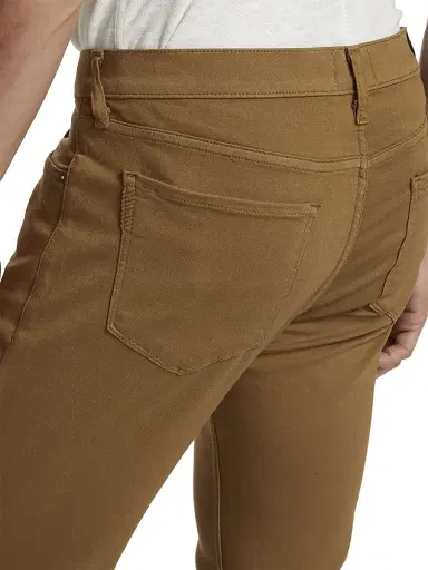 PAIGE Men's Lennox Stretch Slim-Fit Jeans - Laurel Tan - Size 40 | Thumbnail 6