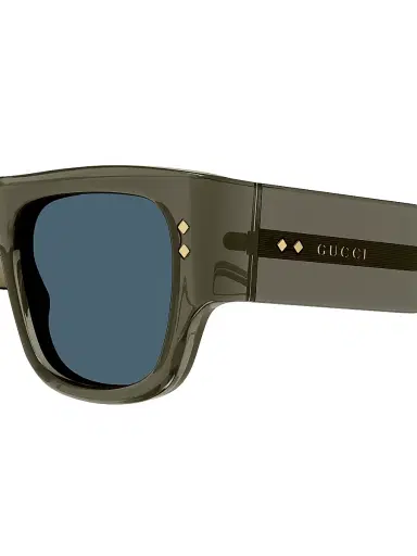 Gucci Men's Nouvelle Vague 54MM Square Acetate Sunglasses - Grey | Thumbnail 3