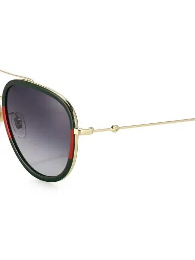 Gucci Men's 57MM Pilot Sunglasses | Thumbnail 3 Gucci Men's 57MM Pilot Sunglasses | Thumbnail 3