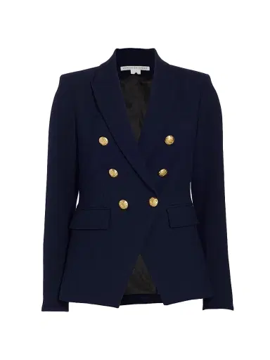 Veronica Beard Women's Miller Dickey Jacket - Navy - Size 8 | Thumbnail 1 Veronica Beard Women's Miller Dickey Jacket - Navy - Size 8 | Thumbnail 1