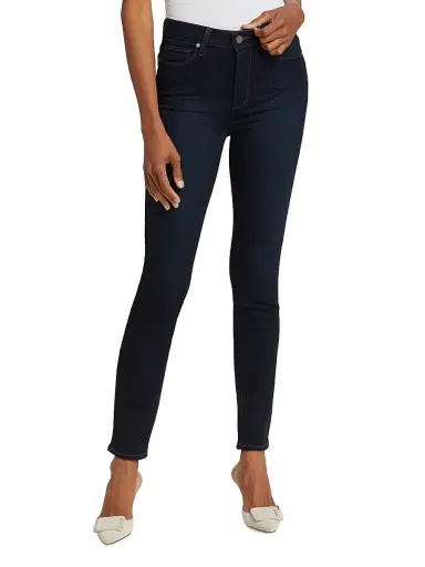 PAIGE Women's Hoxton High-Rise Skinny Ankle Jeans - Mona - Size 32 | Thumbnail 3