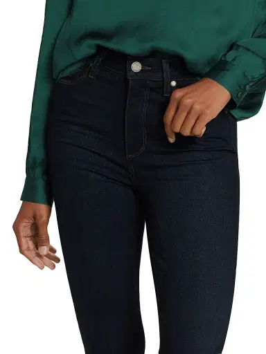 PAIGE Women's Hoxton High-Rise Skinny Ankle Jeans - Mona - Size 32 | Thumbnail 6