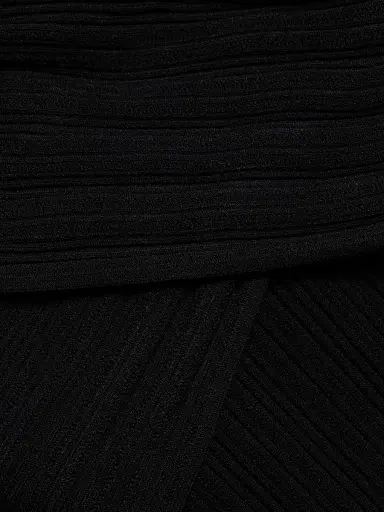 Veronica Beard Women's Soraya Off-The-Shoulder Body-Con Dress - Black | Thumbnail 7
