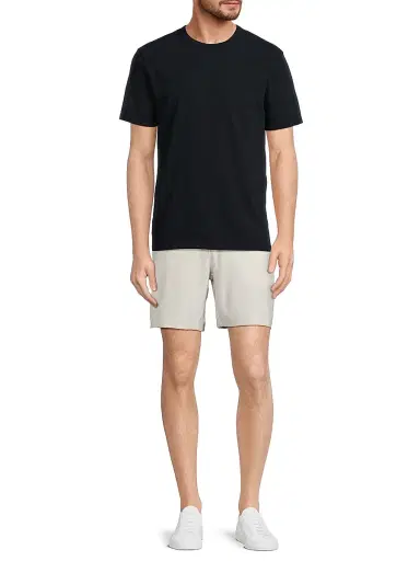 Vince Men's Garment-Dyed Crewneck T-Shirt - Washed Coastal - Size XXL | Thumbnail 2 Vince Men's Garment-Dyed Crewneck T-Shirt - Washed Coastal - Size XXL | Thumbnail 2