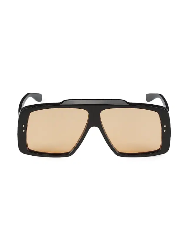Gucci Men's Fashion Show 62MM Square Sunglasses