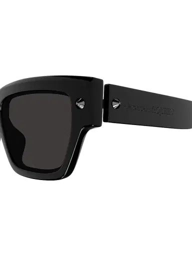 Alexander McQueen Men's Spike Studs 53MM Square Acetate Sunglasses - Black | Thumbnail 3 Alexander McQueen Men's Spike Studs 53MM Square Acetate Sunglasses - Black | Thumbnail 3