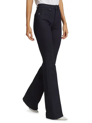 Veronica Beard Women's Beverly High-Rise Skinny Flared Pants | Thumbnail 3 Veronica Beard Women's Beverly High-Rise Skinny Flared Pants | Thumbnail 3