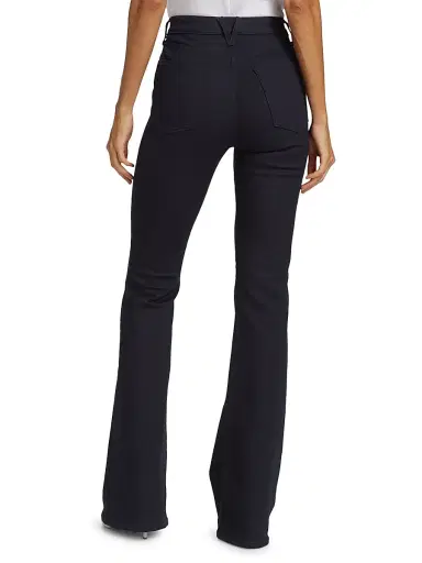Veronica Beard Women's Beverly High-Rise Skinny Flared Pants | Thumbnail 4 Veronica Beard Women's Beverly High-Rise Skinny Flared Pants | Thumbnail 4