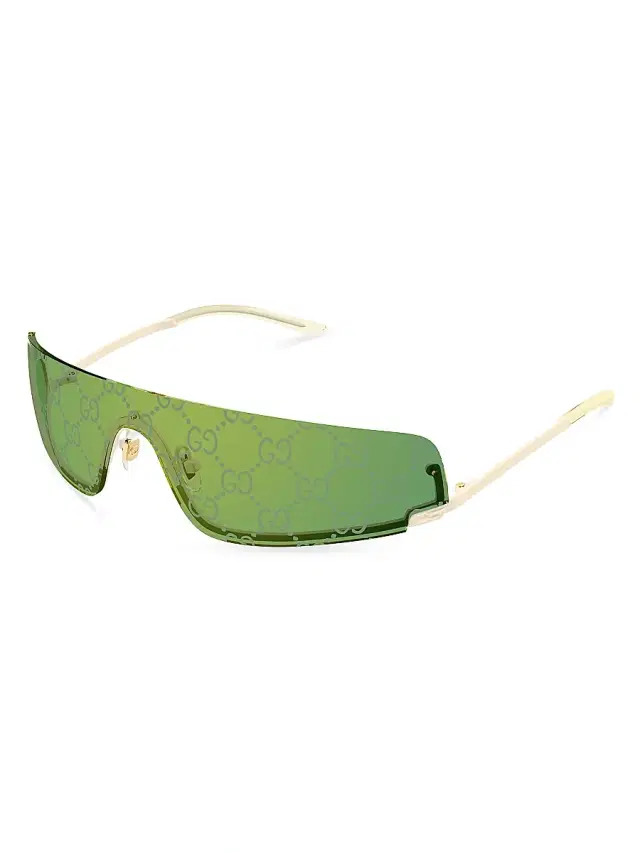 Gucci Men's Tom GG1561S 99MM Shield Sunglasses
