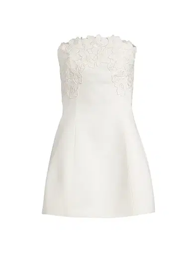 SACHIN & BABI Women's Alanna Embroidered Strapless Minidress - Ivory - Size 12 | Thumbnail 1 SACHIN & BABI Women's Alanna Embroidered Strapless Minidress - Ivory - Size 12 | Thumbnail 1