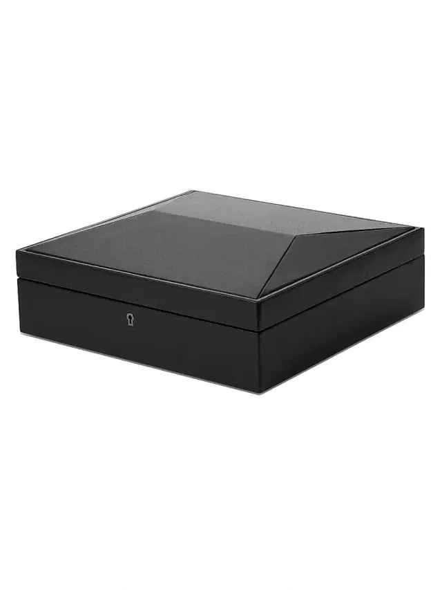 Wolf British Racing 15-Piece Watch Box - Green