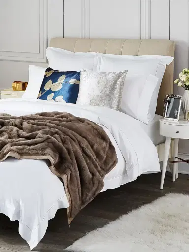 Saks Fifth Avenue Hemstitch Cotton Sham | Thumbnail 4