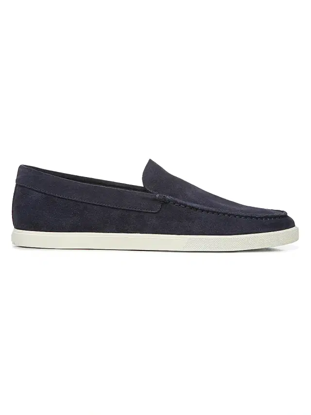 Vince Men's Sonoma Suede Slip-On Shoes - Coastal