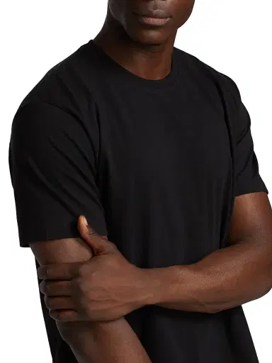 Frame Men's Logo Cotton T-Shirt | Thumbnail 6 Frame Men's Logo Cotton T-Shirt | Thumbnail 6