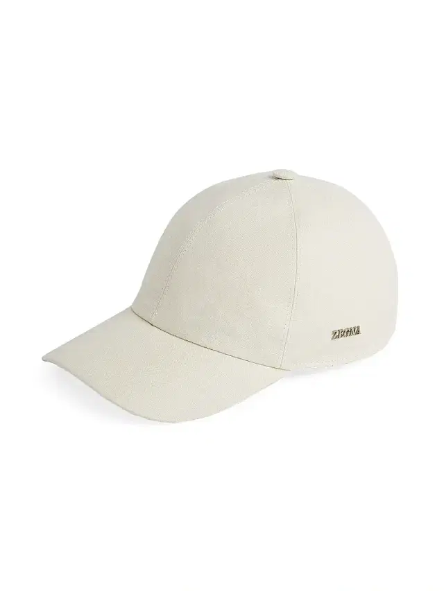 ZEGNA Men's Oasi Lino Baseball Cap - Light Beige