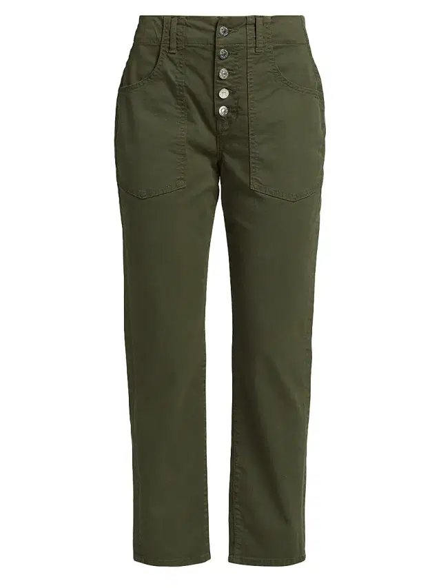 Women's Arya Cargo Straight-Leg Pants - Army Green