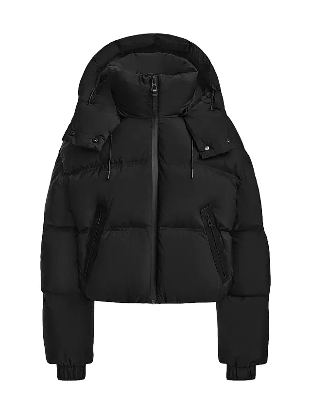 Women's Karlee Down Puffer Coat - Black