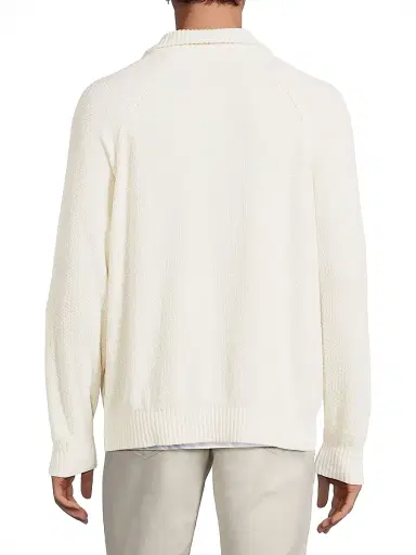 Tommy Bahama Men's Shoreline Chenille Snap Mock | Thumbnail 5 Tommy Bahama Men's Shoreline Chenille Snap Mock | Thumbnail 5