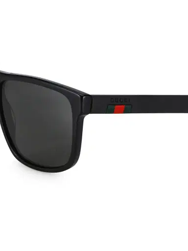 Gucci Men's 58MM Square Sunglasses - Black | Thumbnail 3