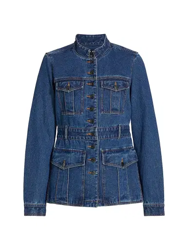 Veronica Beard Women's Tika Denim Jacket | Thumbnail 1 Veronica Beard Women's Tika Denim Jacket | Thumbnail 1