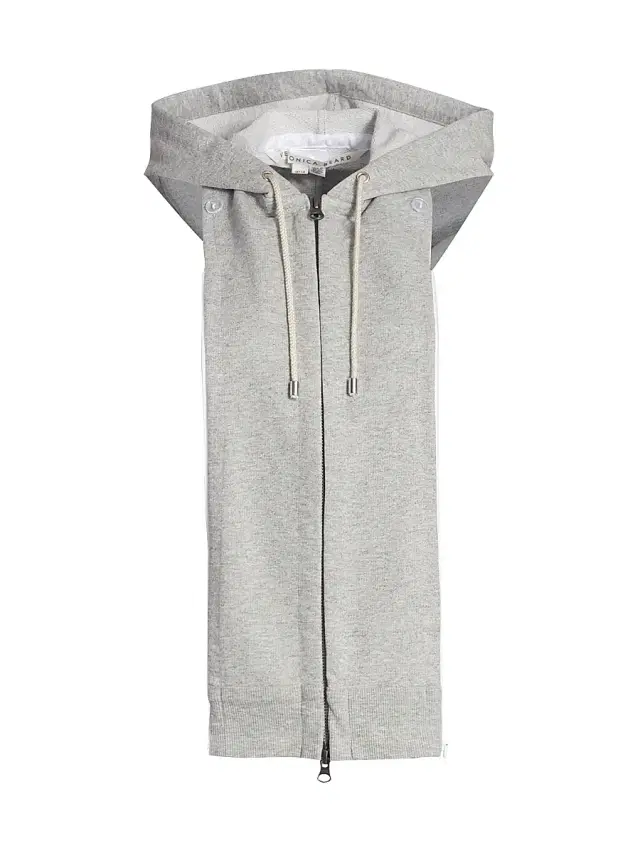 Veronica Beard Women's Hooded Dickey - Heather Grey