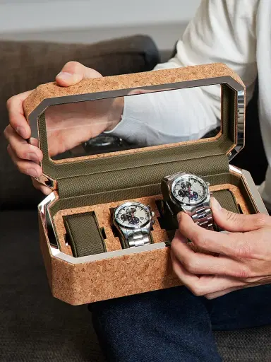 Wolf Cortiça 4-Piece Watch Box | Thumbnail 4 Wolf Cortiça 4-Piece Watch Box | Thumbnail 4