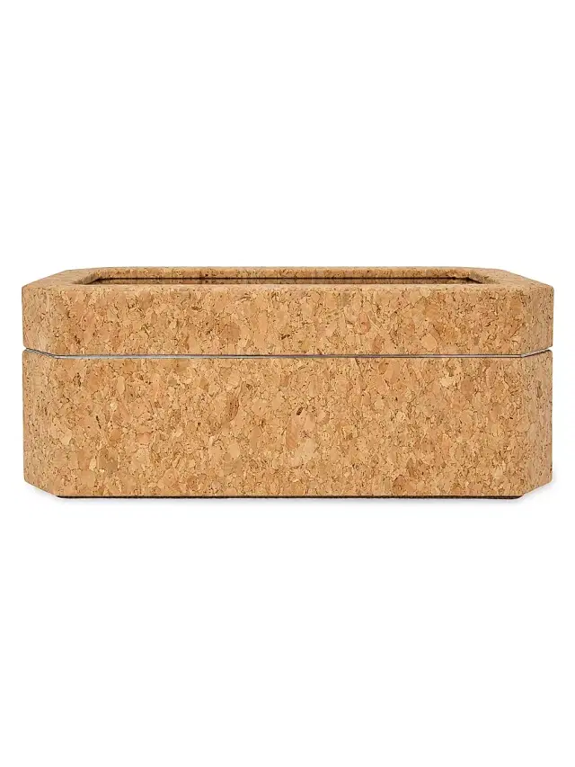 Wolf Cortiça 4-Piece Watch Box - Natural