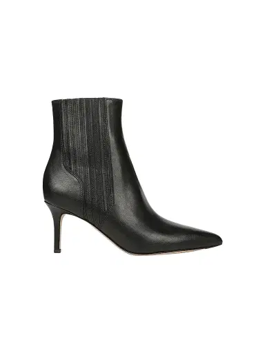 Veronica Beard Women's Lisa 70MM Leather Ankle Boots - Black - Size 9.5 | Thumbnail 1