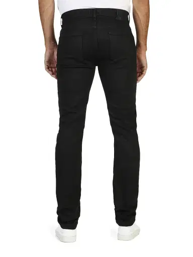 PAIGE Federal Stretch Slim-Straight Jeans - Black Shadow - Size 40 | Thumbnail 4 PAIGE Federal Stretch Slim-Straight Jeans - Black Shadow - Size 40 | Thumbnail 4