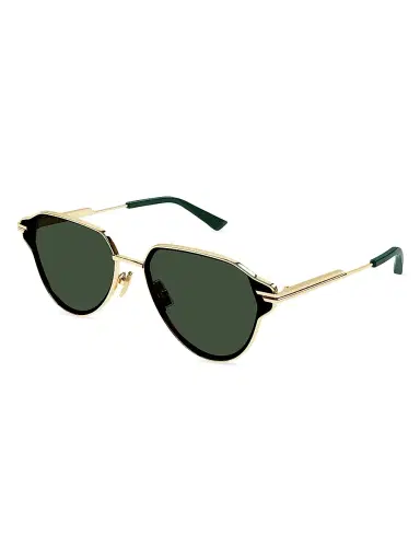 Bottega Veneta Men's Light Ribbon 63MM Pilot Sunglasses | Thumbnail 1 Bottega Veneta Men's Light Ribbon 63MM Pilot Sunglasses | Thumbnail 1