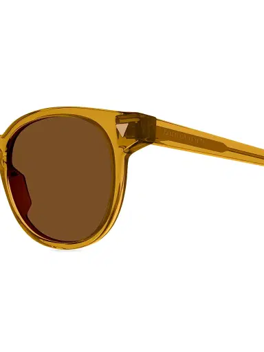 Bottega Veneta Men's Triangle Stud 50MM Round Sunglasses | Thumbnail 3 Bottega Veneta Men's Triangle Stud 50MM Round Sunglasses | Thumbnail 3