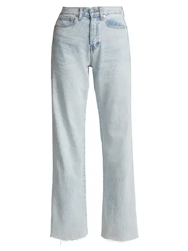 Veronica Beard Women's Taylor High-Rise Stretch Wide-Leg Jeans | Thumbnail 1 Veronica Beard Women's Taylor High-Rise Stretch Wide-Leg Jeans | Thumbnail 1