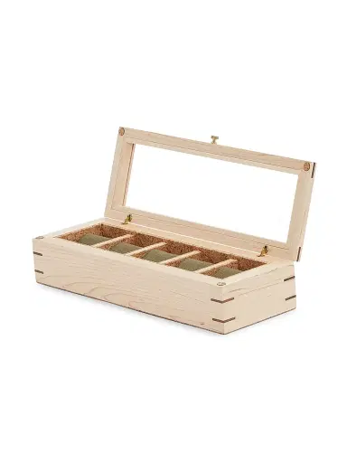 Wolf Flatiron II 5-Watch Storage Box | Thumbnail 2 Wolf Flatiron II 5-Watch Storage Box | Thumbnail 2
