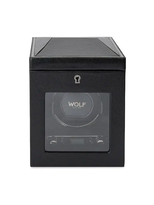 Wolf British Racing Single Watch Winder - Black