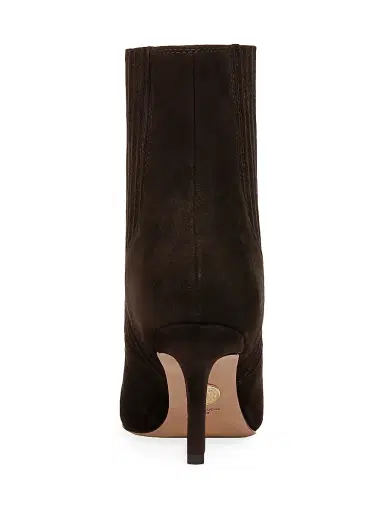 Veronica Beard Women's Lisa 70MM Suede Ankle Boots - Espresso - Size 9.5 | Thumbnail 3 Veronica Beard Women's Lisa 70MM Suede Ankle Boots - Espresso - Size 9.5 | Thumbnail 3