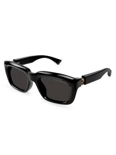 Alexander McQueen Men's Floating Skull 54MM Square Sunglasses | Thumbnail 1