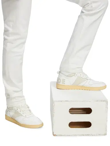 Frame Men's L'Homme Cotton-Blend Slim-Fit Jeans - Whisper White - Size 40 | Thumbnail 6