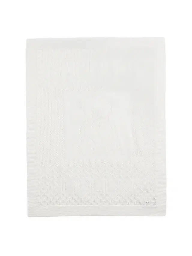 Polo Ralph Lauren Organic Cotton Pointelle Blanket - Cream