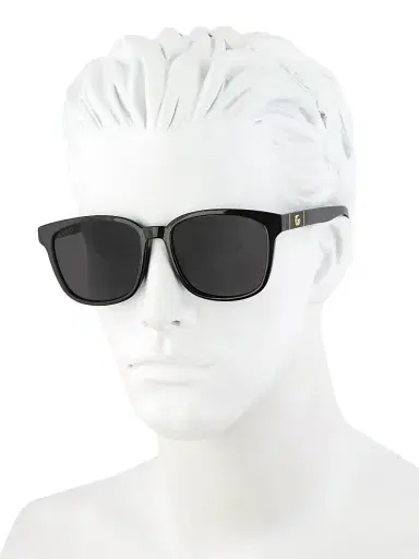 Gucci Men's 56MM Square Sunglasses - Black | Thumbnail 4
