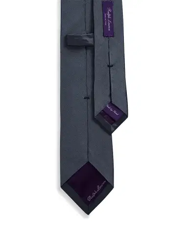 Ralph Lauren Purple Label Men's Solid Silk Tie | Thumbnail 3