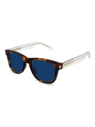 Saint Laurent Men's New Wave SL 51 50MM Sunglasses - Havana | Thumbnail 1 Saint Laurent Men's New Wave SL 51 50MM Sunglasses - Havana | Thumbnail 1