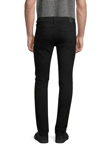 PAIGE Men's Croft Stretch Super Skinny Jeans - Black | Thumbnail 5 PAIGE Men's Croft Stretch Super Skinny Jeans - Black | Thumbnail 5